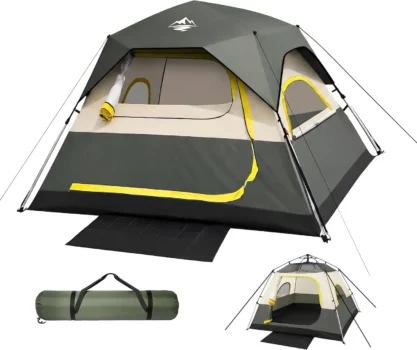 4 Person Instant Tents for Camping Setup in 50s
