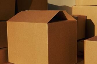 Cardboard boxes ready for shipment representing a cross-border marketplace order