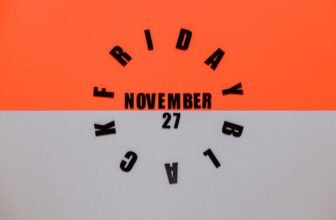 Black Friday sale sign