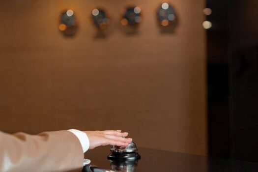 Hotel room representing how to book cheap hotel rates
