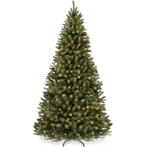 7.5ft Pre-Lit Christmas Tree – Green Spruce